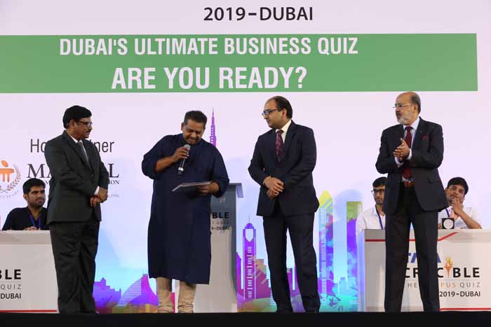 Tata Crucible Campus Quiz 2019 UAE - Winners