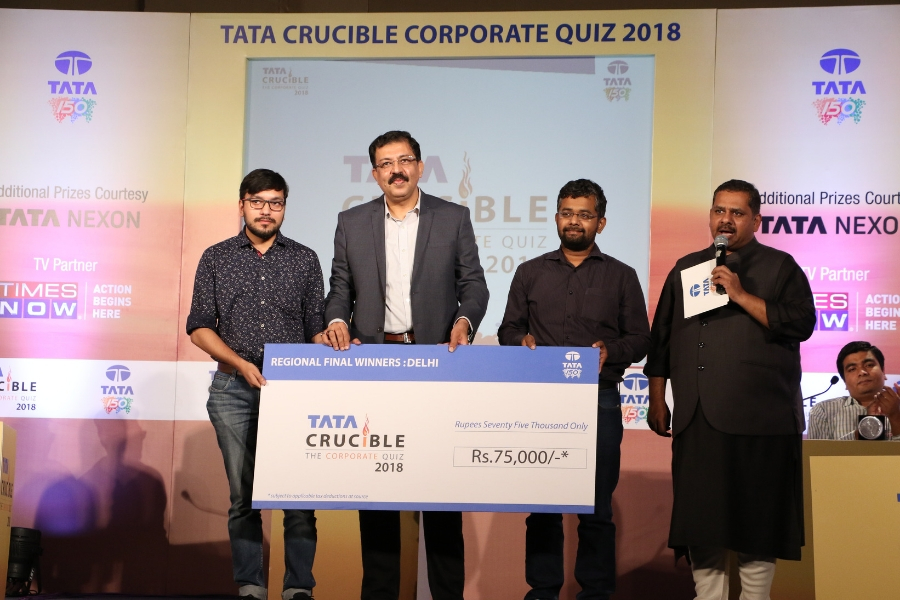 Tata Crucible Campus Quiz 2018 delhi