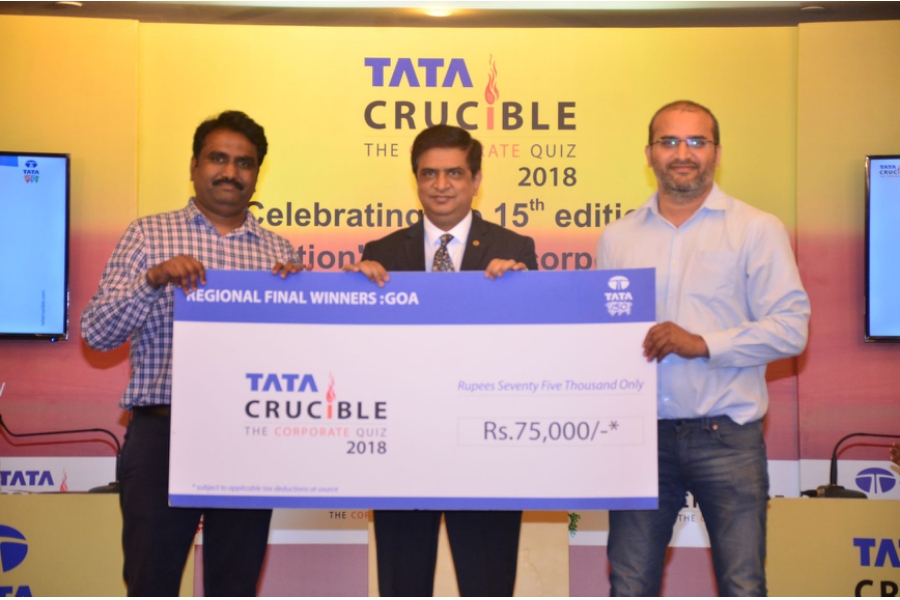Tata Crucible Campus Quiz 2018 goa