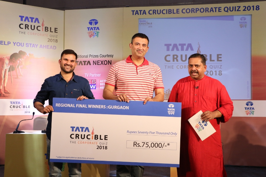 Tata Crucible Campus Quiz 2018 gurgaon
