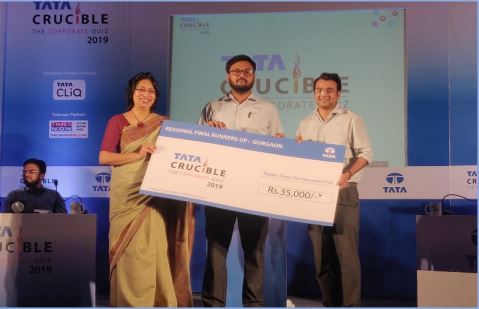 Tata Crucible Campus Quiz 2019 gurgaoncor