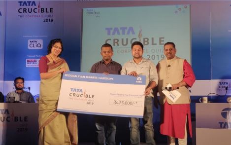 Tata Crucible Campus Quiz 2019 gurgaoncor