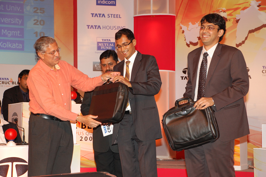 Tata Crucible Campus Quiz 2009 the