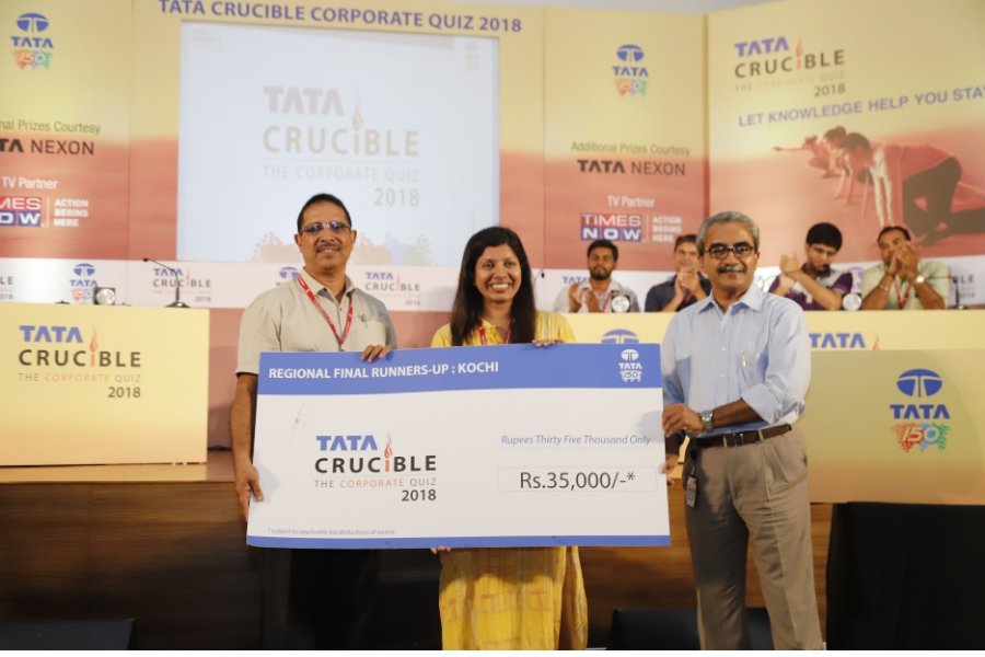 Tata Crucible Campus Quiz 2018 kochicor