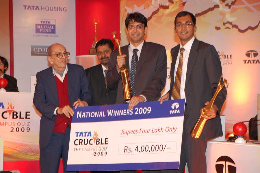 Tata Crucible Campus Quiz 2009 the