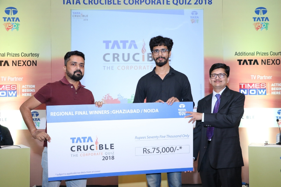 Tata Crucible Campus Quiz 2018 ghaziabad