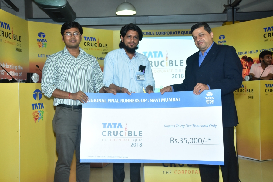Tata Crucible Campus Quiz 2018 navi