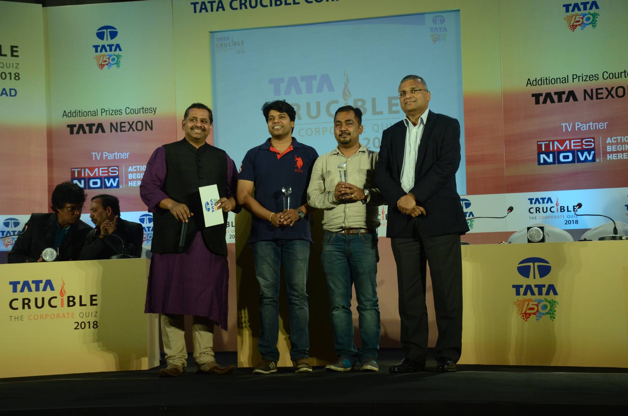 Tata Crucible Corporate Quiz Results For Runners - Capgemini 