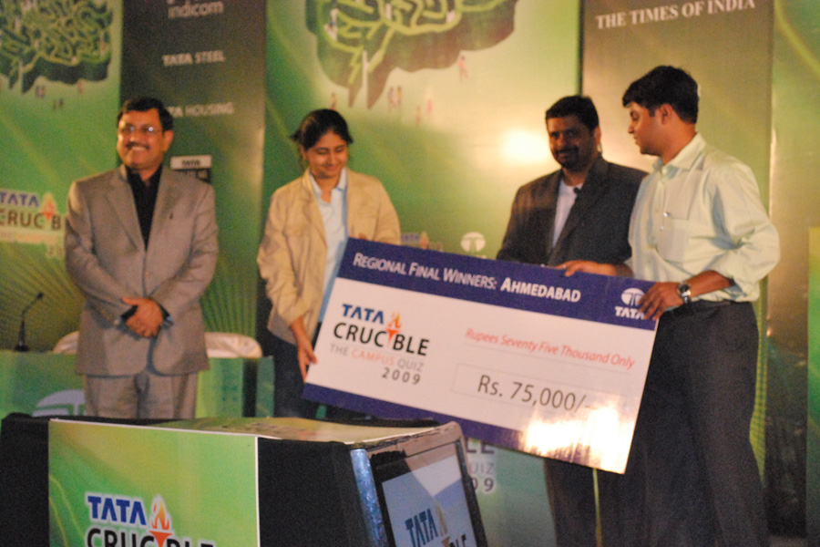 Tata Crucible Campus Quiz 2 ahmedabad