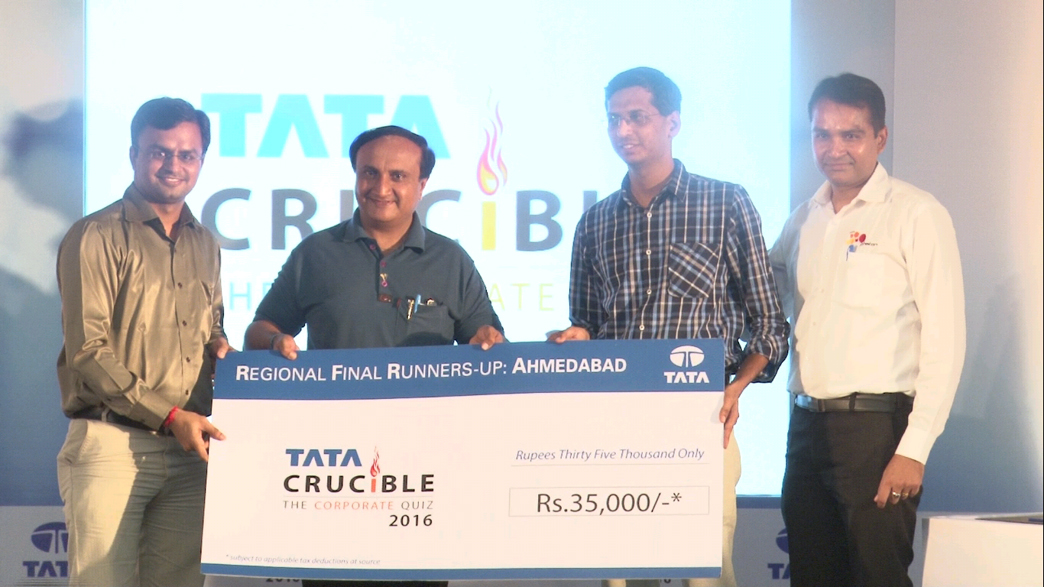 Tata Crucible Campus Quiz 2016 ahmedabad
