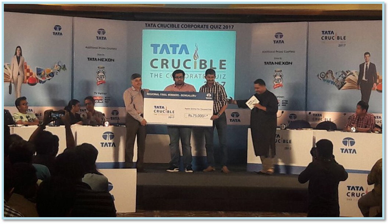 Tata Crucible Campus Quiz 2017 bengalurucor