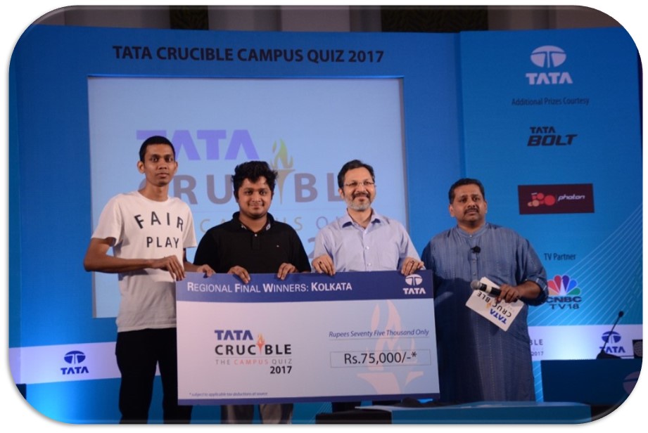 Tata Crucible Campus Quiz 2017 kolkata