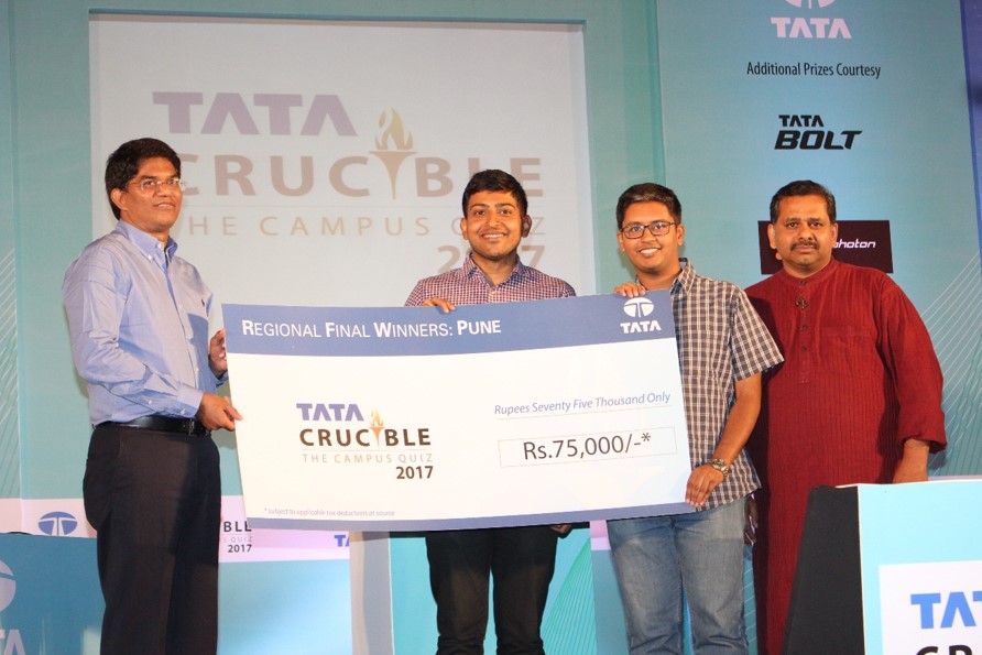 Tata Crucible Campus Quiz 2017 pune