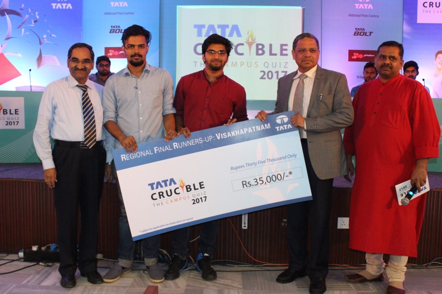 Tata Crucible Campus Quiz 2017 vizag