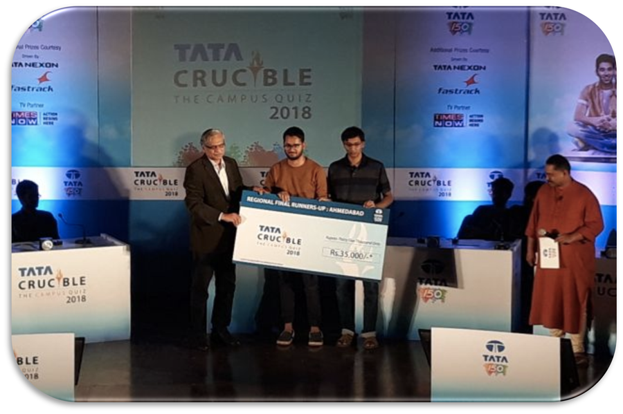 Tata Crucible Campus Quiz 2018 ahmedabad