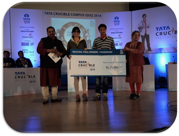 Tata Crucible Campus Quiz chandigarhcam_2018 chandigarhcam_2018