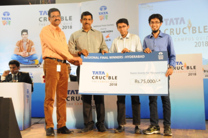 Tata Crucible Campus Quiz 2018 hyderabad