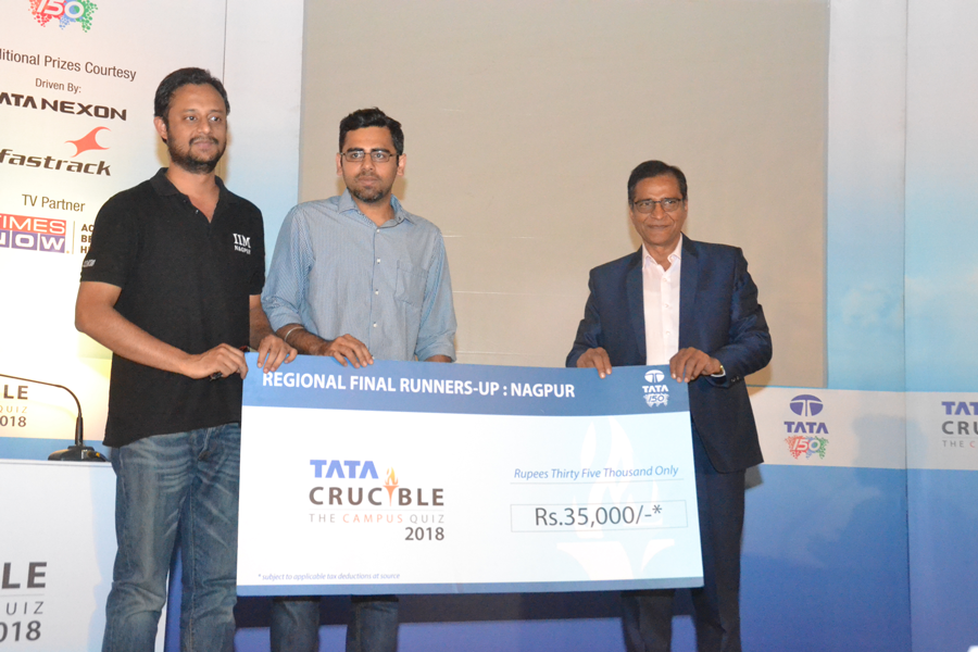Tata Crucible Campus Quiz 2018 nagpur