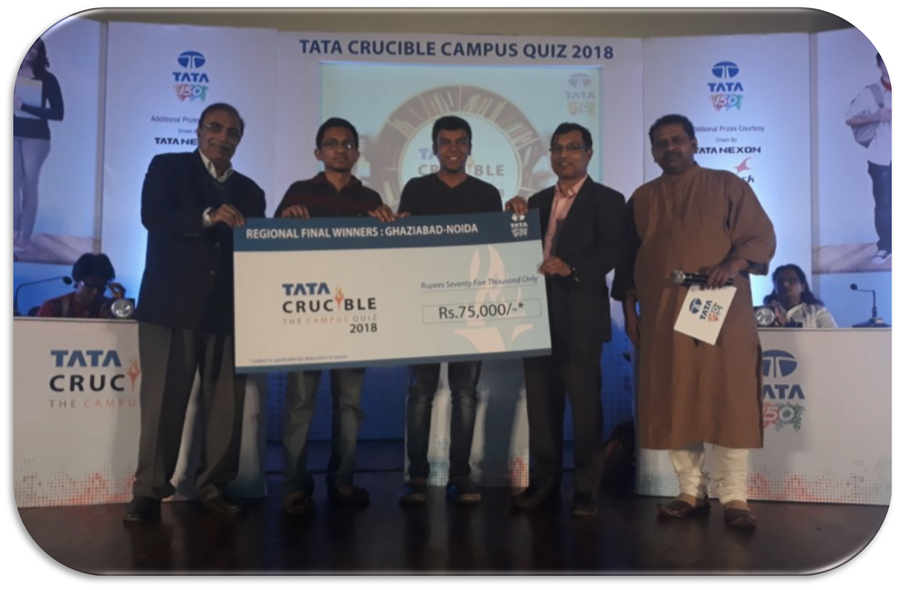 Tata Crucible Campus Quiz ghaziabadcam_2018 noida