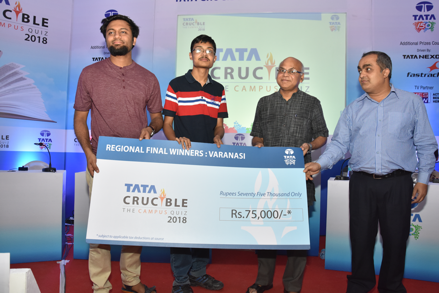 Tata Crucible Campus Quiz 2018 varanasi