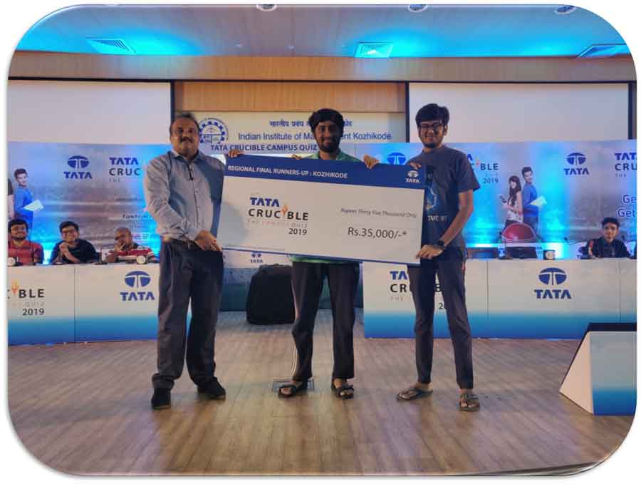 Tata Crucible Campus Quiz calicutcam_2019 calicutcam_2019