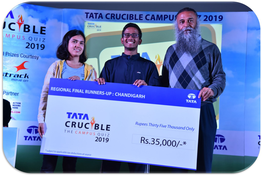 Tata Crucible Campus Quiz chandigarhcam_2019 chandigarhcam_2019