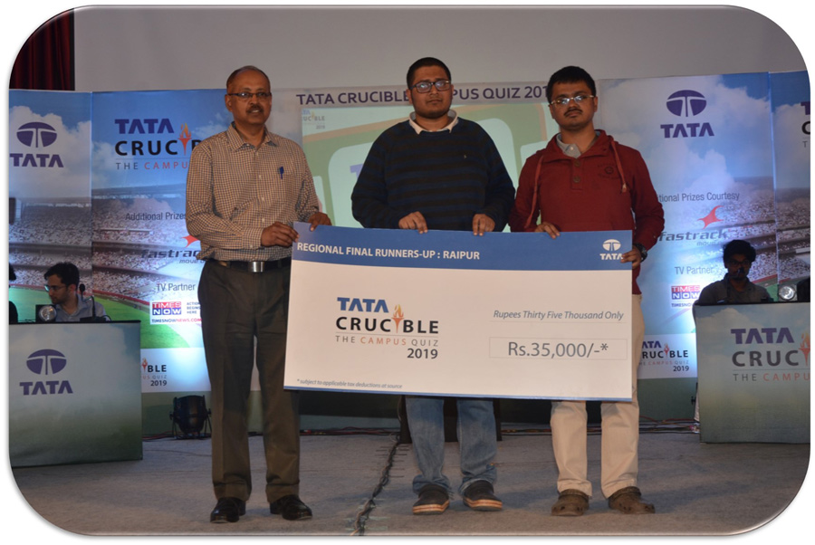 Tata Crucible Campus Quiz raipurcam_2019 raipurcam_2019