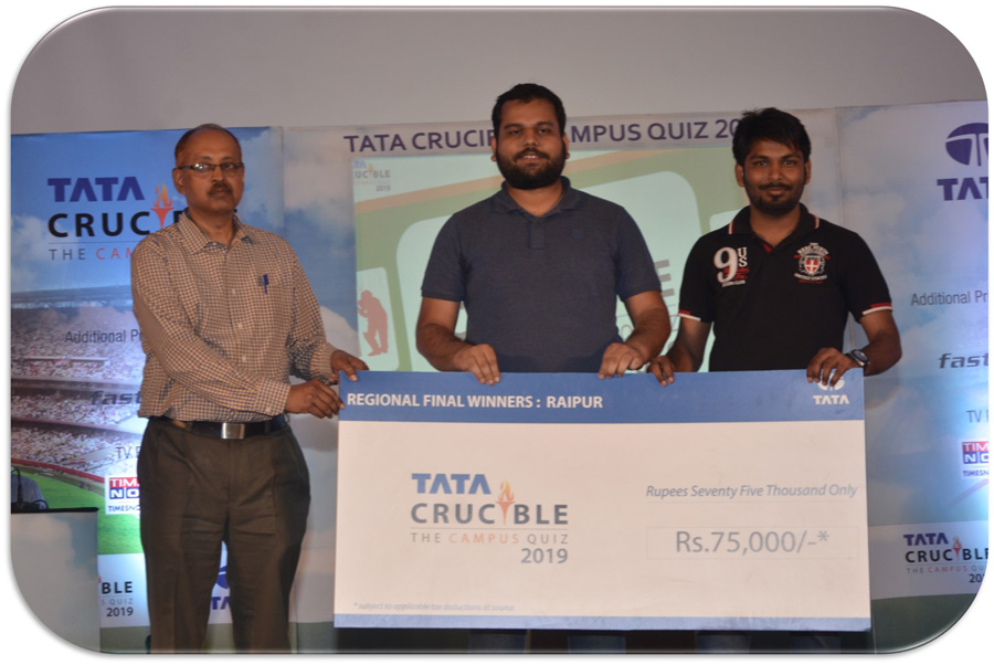 Tata Crucible Campus Quiz raipurcam_2019 raipurcam_2019