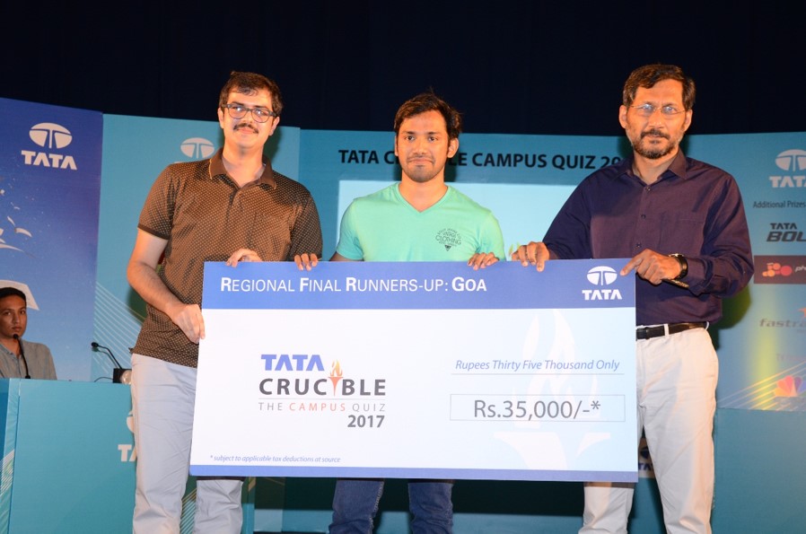Tata Crucible Campus Quiz 2017 goa