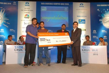 Tata Crucible Campus Quiz champions goa