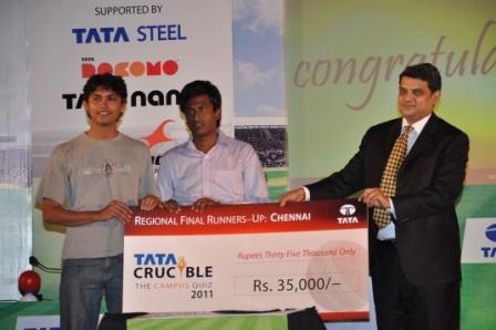 Tata Crucible Campus Quiz 2 chennai