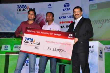 Tata Crucible Campus Quiz 2011 jaipur