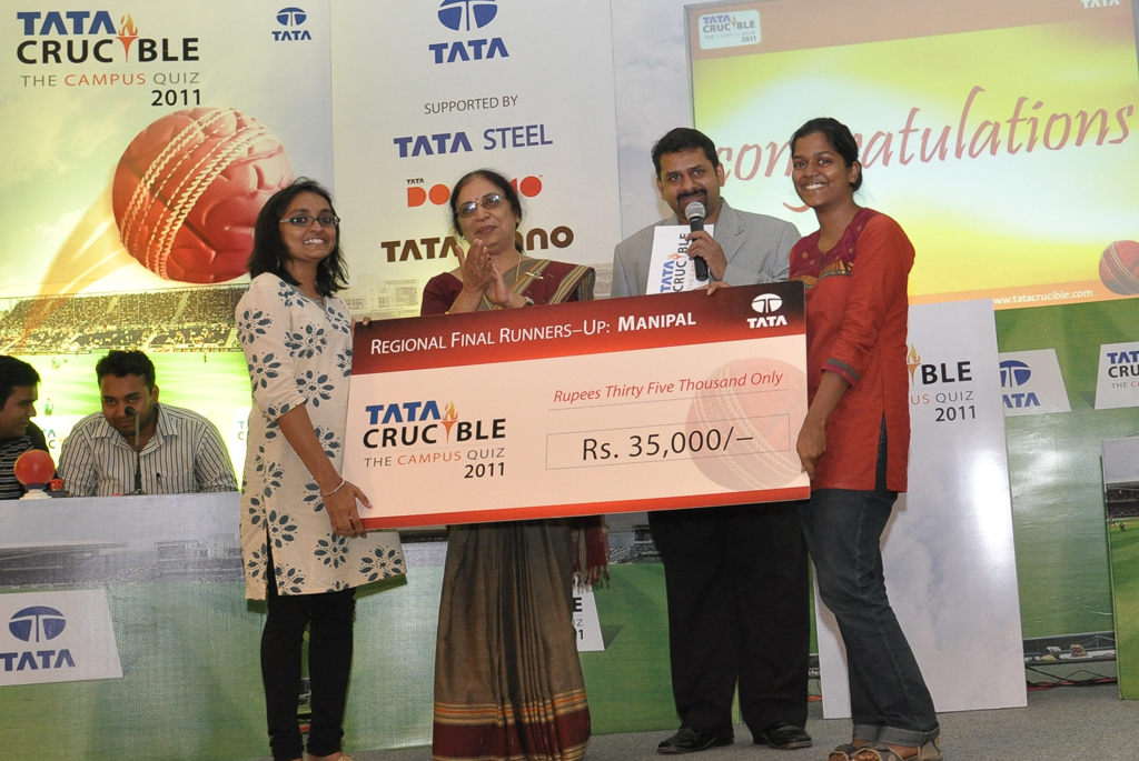 Tata Crucible Campus Quiz 2011 manipal