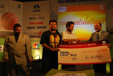 Tata Crucible Campus Quiz 2011 nagpur