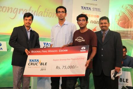 Tata Crucible Campus Quiz 2011 cochin