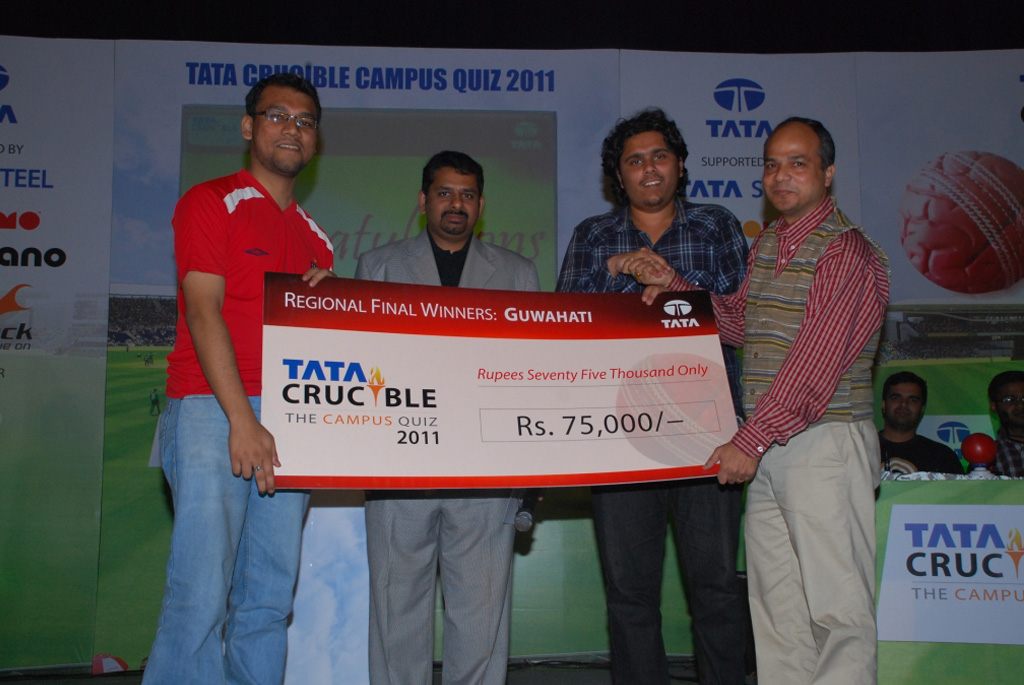 Tata Crucible Campus Quiz 2011 guwhati