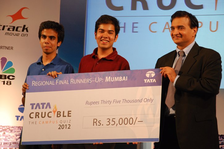 Tata Crucible Campus Quiz 2012 mumbai