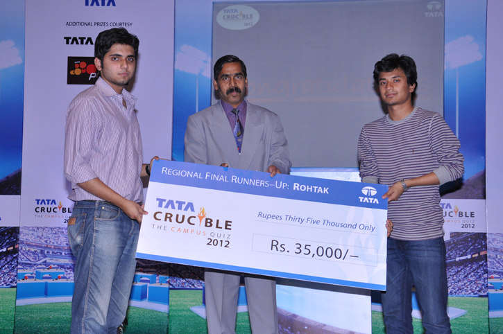 Tata Crucible Campus Quiz 2012 rohtak