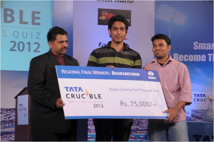 Tata Crucible Campus Quiz 2012 bhubaneswar