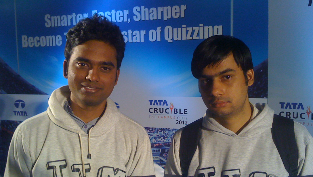 Tata Crucible Campus Quiz 2012 bangalore