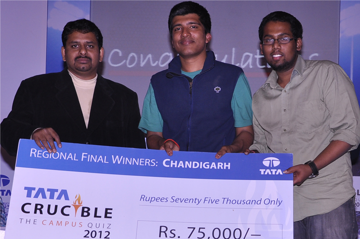 Tata Crucible Campus Quiz 2012 chandigarh