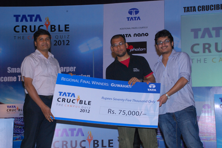 Tata Crucible Campus Quiz 2012 guwahati