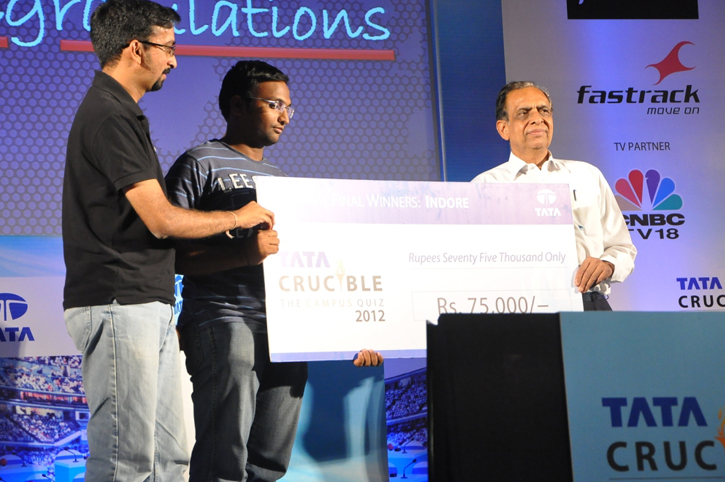 Tata Crucible Campus Quiz 2012 indore