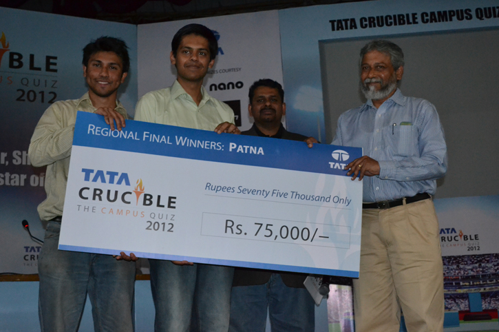Tata Crucible Campus Quiz 2012 patna