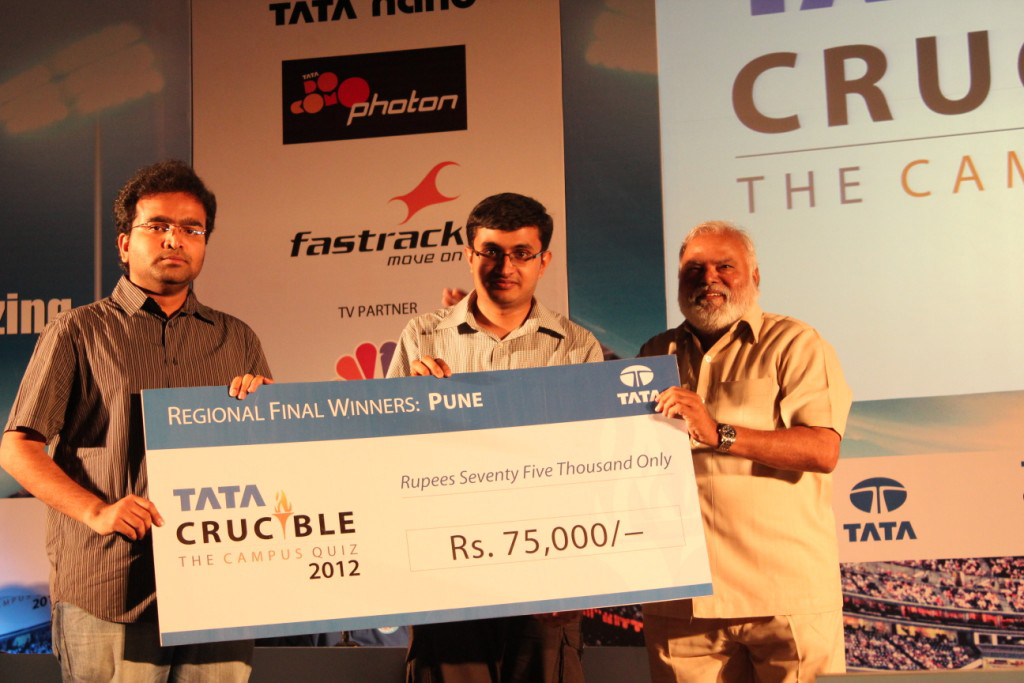Tata Crucible Campus Quiz 2012 pune
