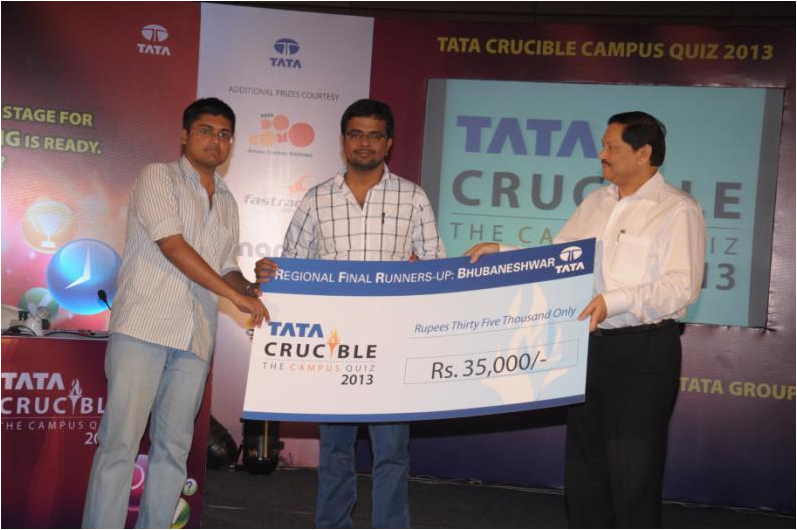 Tata Crucible Campus Quiz 2013 bhubaneshwar
