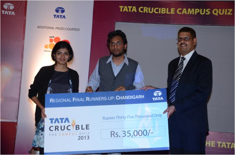Tata Crucible Campus Quiz 2013 chandigarh