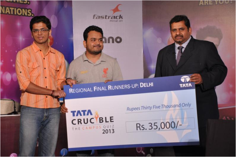 Tata Crucible Campus Quiz 2013 delhi