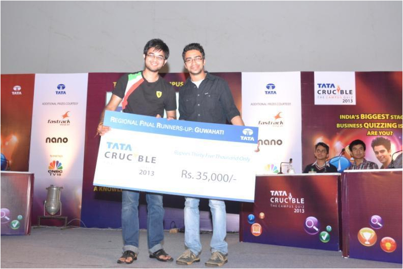 Tata Crucible Campus Quiz 2013 guwahati