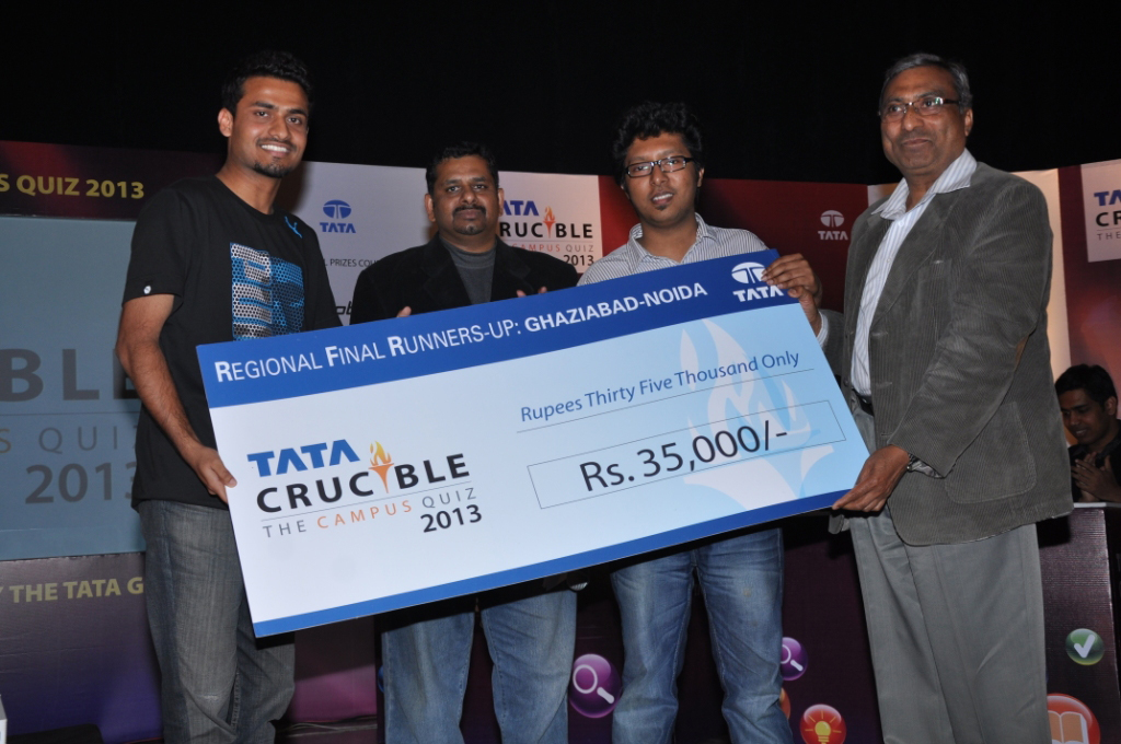 Tata Crucible Campus Quiz 2013 ghaziabad